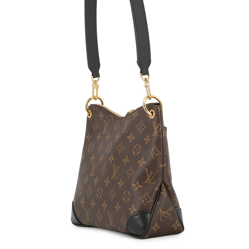 LOUIS VUITTON Odeon NM NoirM45353 Monogram Size PM