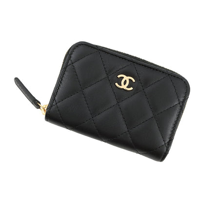 CHANEL Classic zip coin purse BlackAP0216 Lambskin