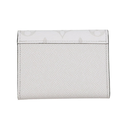 LOUIS VUITTON Card Case Buisiness Card Holder Optic WhiteM14130 Monogram/Taigarama