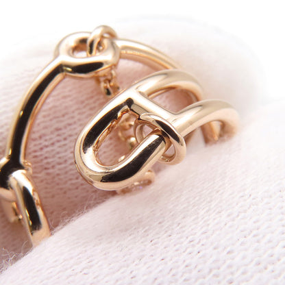 HERMES Chaine d'Ancre Chaos Ring Size MM/50/#10 18K Pink Gold