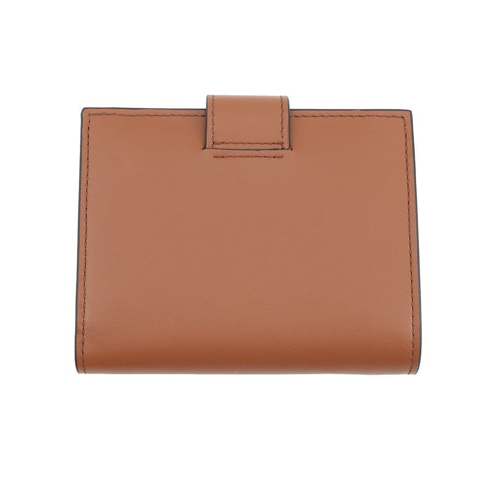 PRADA City Calf Tab Bifold Wallet Brown1MV204 2CNP F0046 Leather