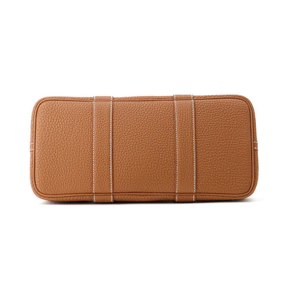 HERMES Garden Party Gold Negonda Leather Size TPM