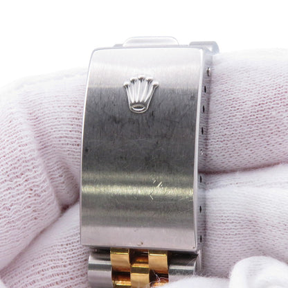 ROLEX Datejust W36mm Stainless Steel 18KYG Champagne Dial16233