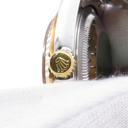 ROLEX Datejust W36mm Stainless Steel 18KYG Champagne Dial16233
