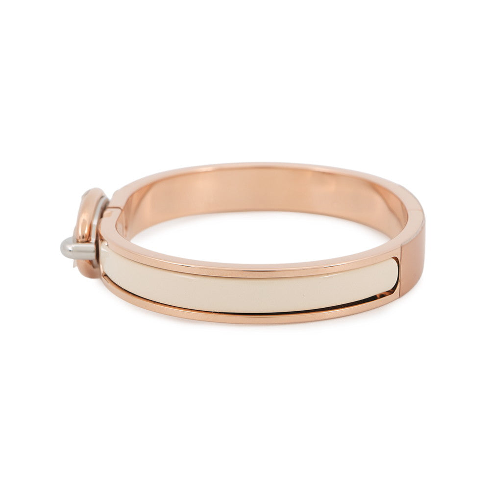 HERMES Mini Clic Chaine d'Ancre Size PM claim Gold Plated Enamel