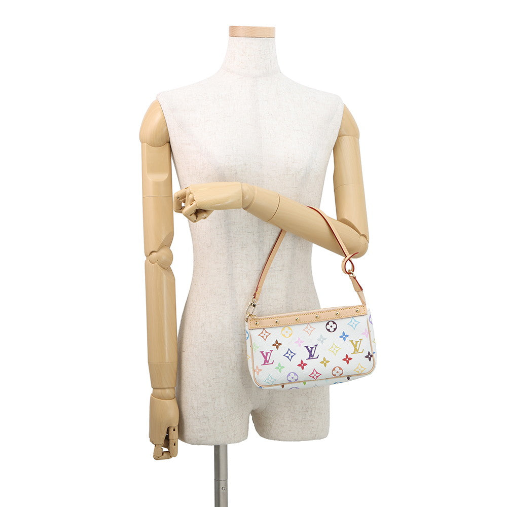 LOUIS VUITTON LVxTM Pochette Accessoires White/MulticolorM13404 Monogram・Multicolor