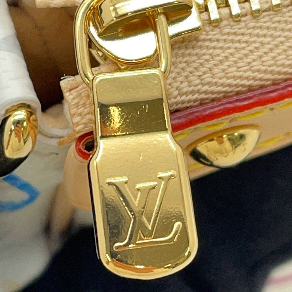 LOUIS VUITTON LVxTM Pochette Accessoires White/MulticolorM13404 Monogram・Multicolor