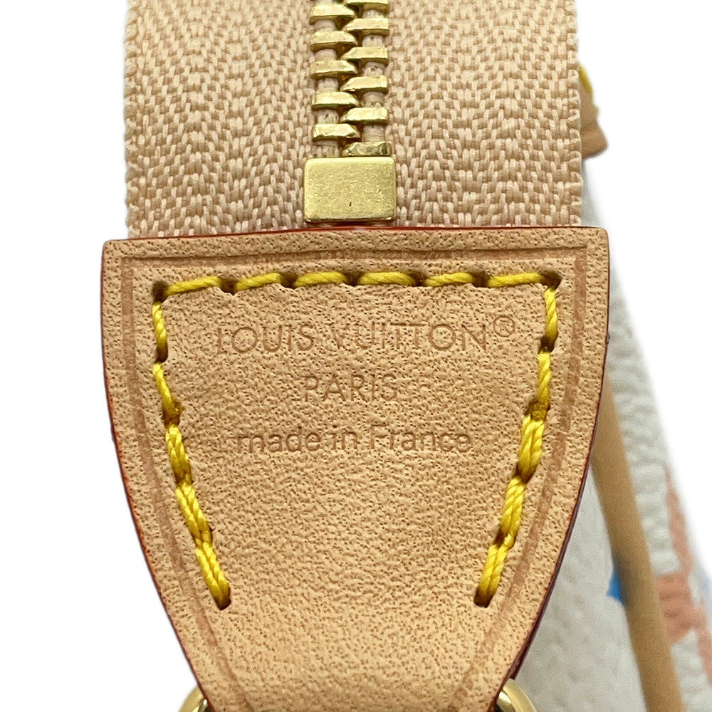 LOUIS VUITTON LVxTM Pochette Accessoires White/MulticolorM13404 Monogram・Multicolor