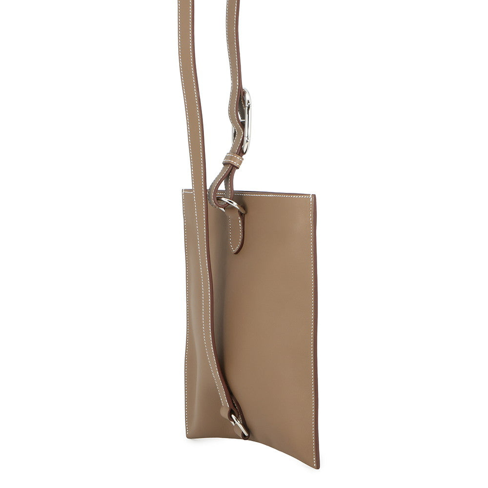 HERMES Portefeuille Poschamp Plus Etoupe Swift Leather