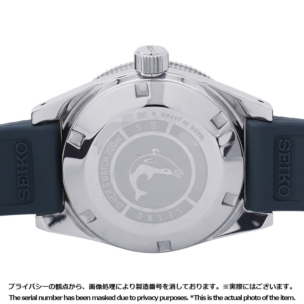 SEIKO SEIKO Diver's Watch 55th Anniversary Limited Collection 1965 Mechanical Diver's Revival Design W39.9mm Stainless Steel Silicon Blue Gray DialSBEX009