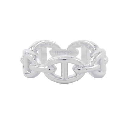 HERMES Chaine d'Ancre Anchene Ring Size PM/54/#14 SV925