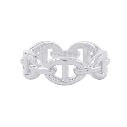 HERMES Chaine d'Ancre Anchene Ring Size PM/54/#14 SV925
