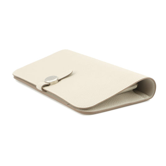 HERMES Dogon Duo Craie Togo Leather