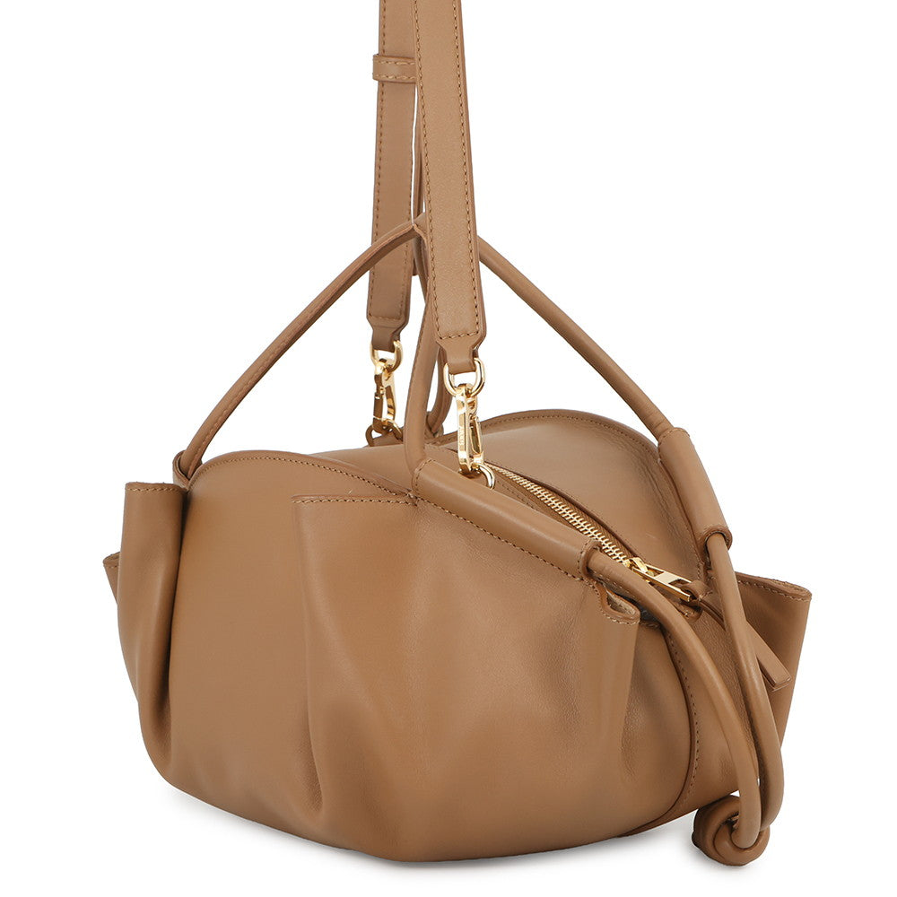 LOEWE Paseo Handbag BrownA709P48X02 Leather Size Small