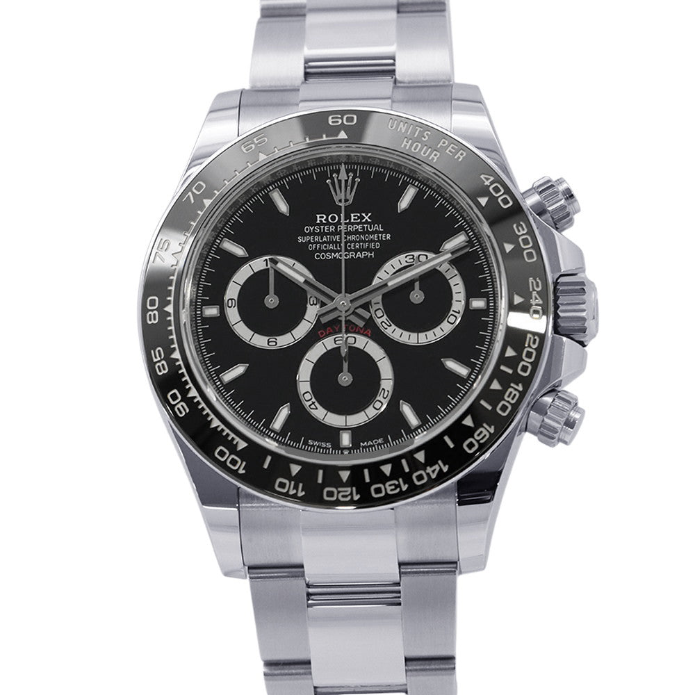 ROLEX Cosmograph Daytona W40mm Stainless Steel Black Dial126500LN