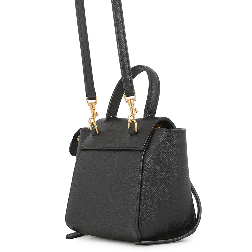 CELINE Belt bag Black194263 Leather Size Pico