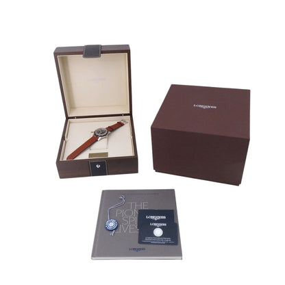 LONGINES heritage skin diver W42mm Stainless Steel Leather Black DialL2.822.4.56.2
