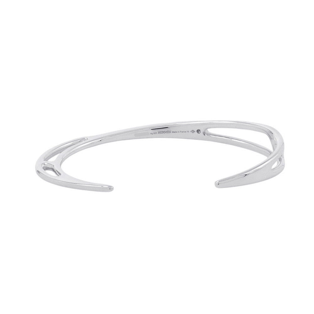 HERMES Chaine d'Ancre Punk Bracelet Size 16 SV925