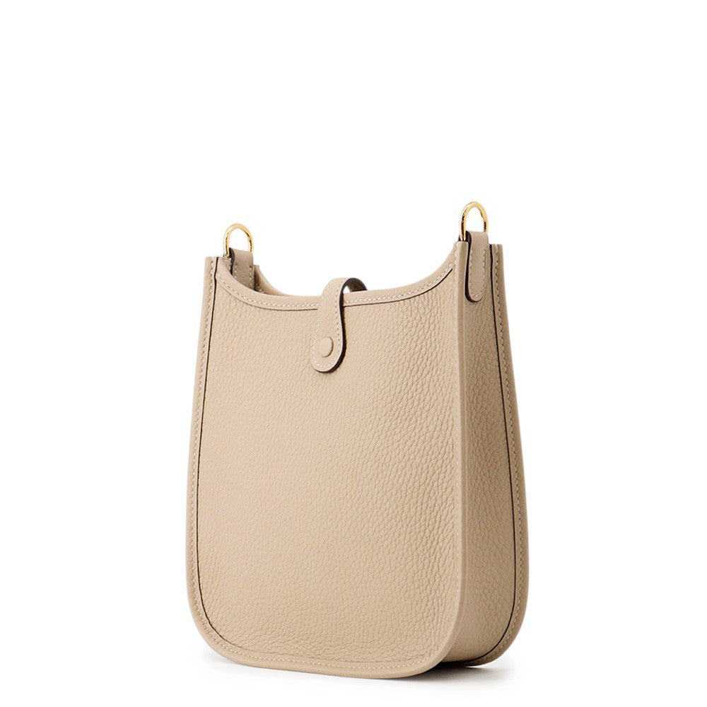 HERMES Evelyne Amazon Long Trench Taurillon Clemence Size TPM