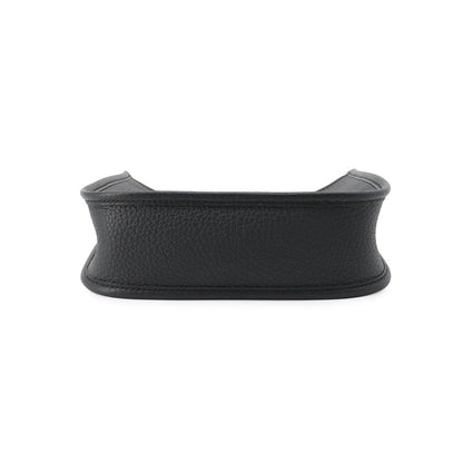 HERMES Evelyne Long Black Taurillon Clemence Size TPM