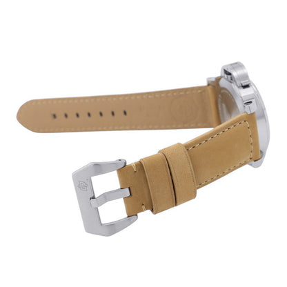 PANERAI Luminor base logo W44mm Stainless Steel Leather Black DialPAM01086
