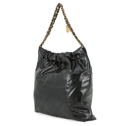 CHANEL Chanel22 Handbag BlackAS3261-B19059-94305 Shiny Calf Leather Size Medium