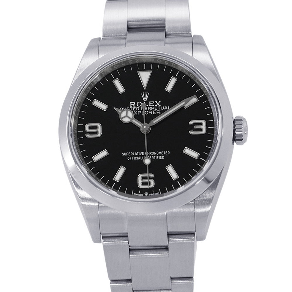 ROLEX Explorer 36 W36mm Stainless Steel Black Dial124270