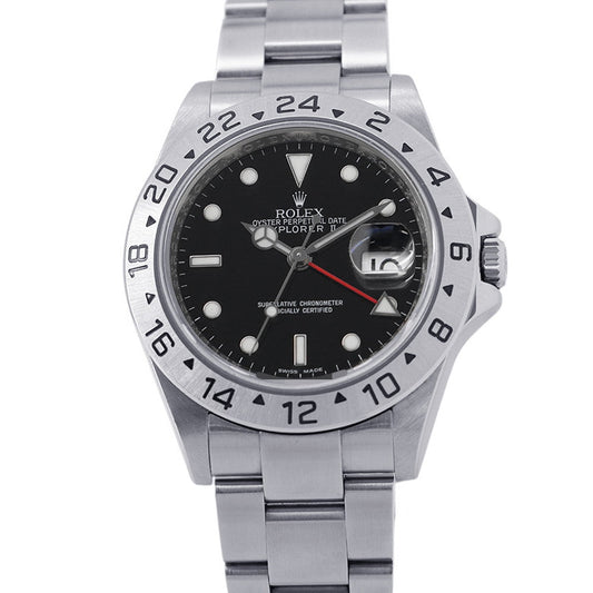 ROLEX Explorer II W40mm Stainless Steel Black Dial16570