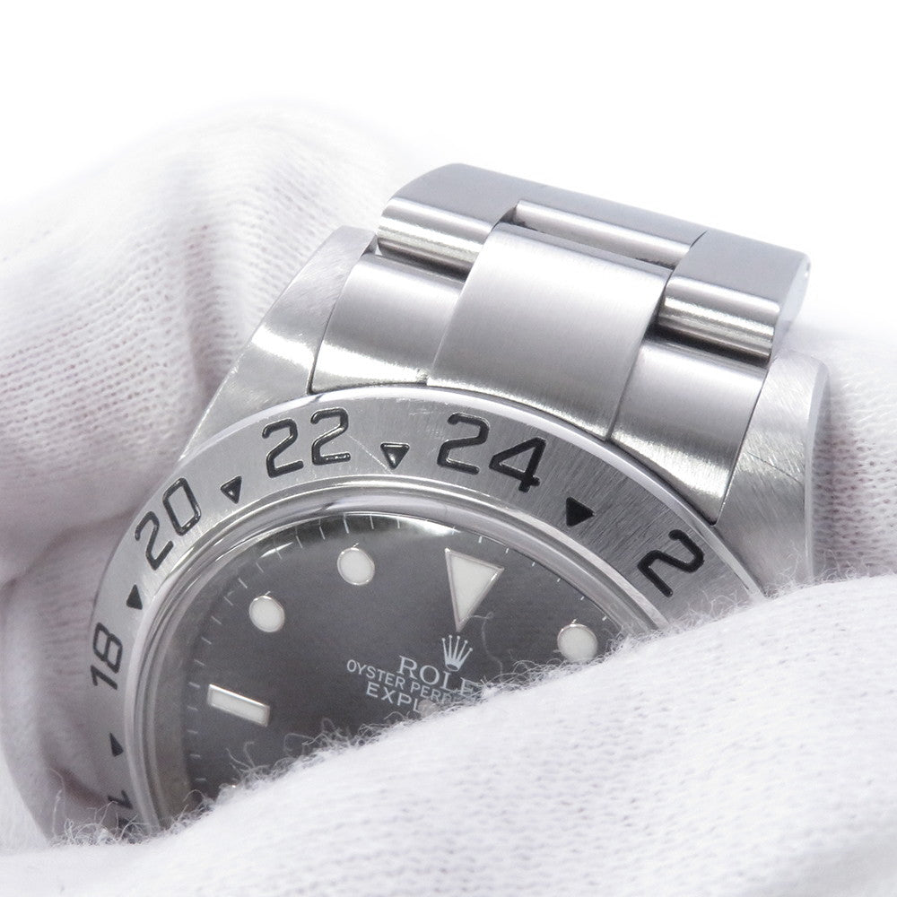 ROLEX Explorer II W40mm Stainless Steel Black Dial16570