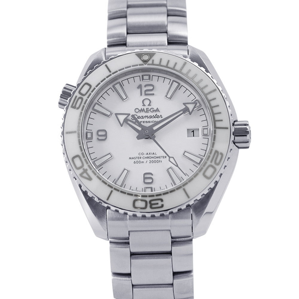 OMEGA Seamaster Planet Ocean 600M Co-Axial W39.5mm Stainless Steel White Dial215.30.40.20.04.001