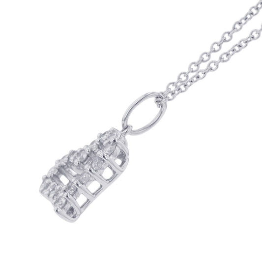 TIFFANY&Co. Sentimental Heart Necklace Pt950