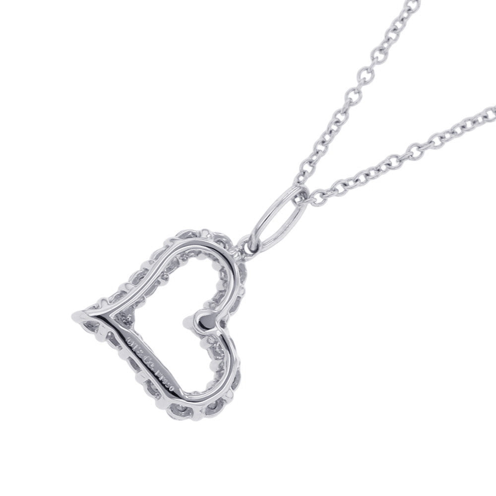 TIFFANY&Co. Sentimental Heart Necklace Pt950