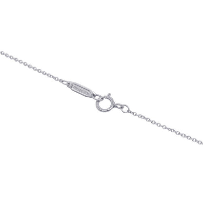 TIFFANY&Co. Sentimental Heart Necklace Pt950