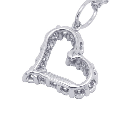 TIFFANY&Co. Sentimental Heart Necklace Pt950