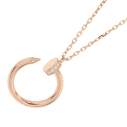 CARTIER Juste Un Clou Necklace DiamondB7224887 18K Pink Gold