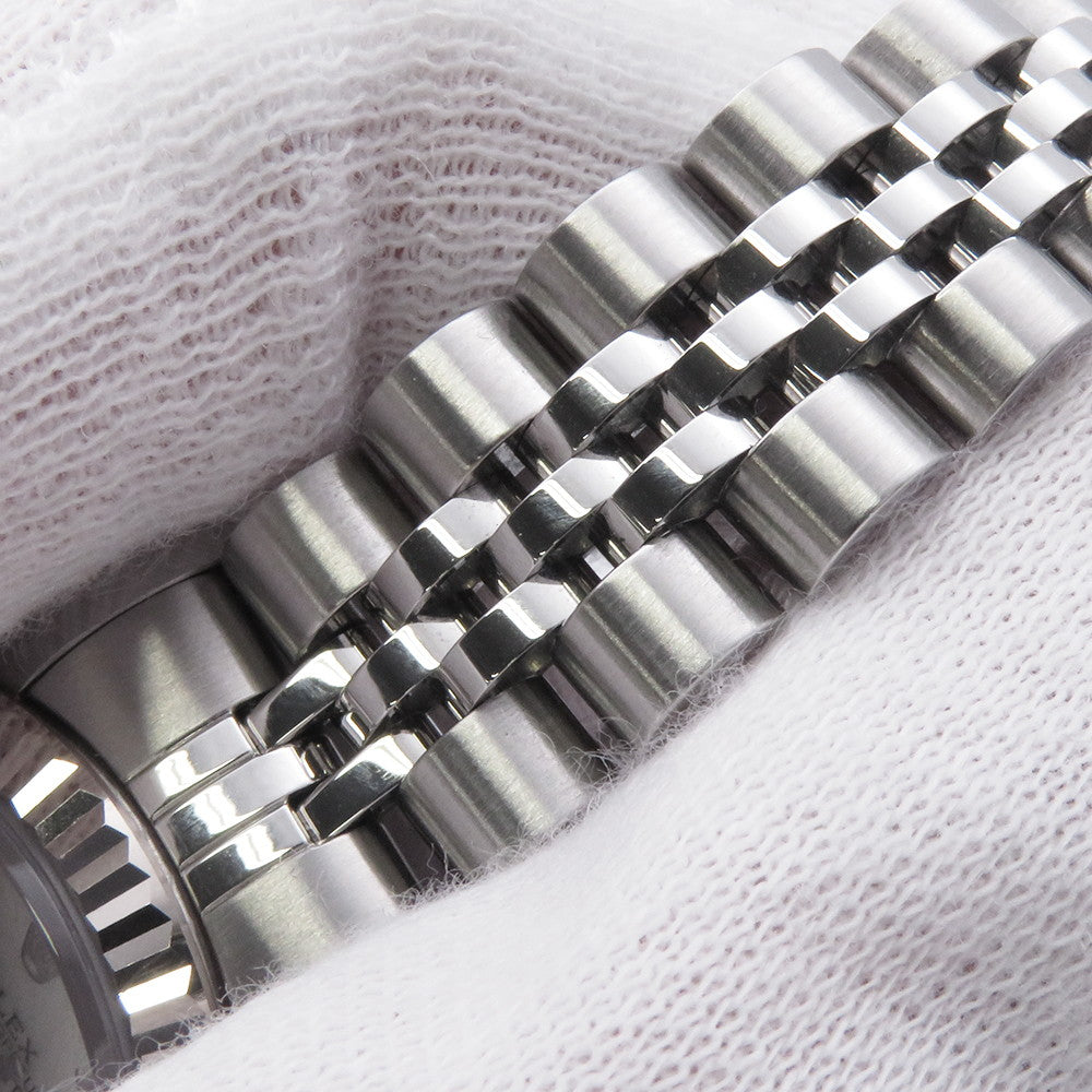 ROLEX Datejust W26mm Stainless Steel K18WG White Shell Dial179174NR