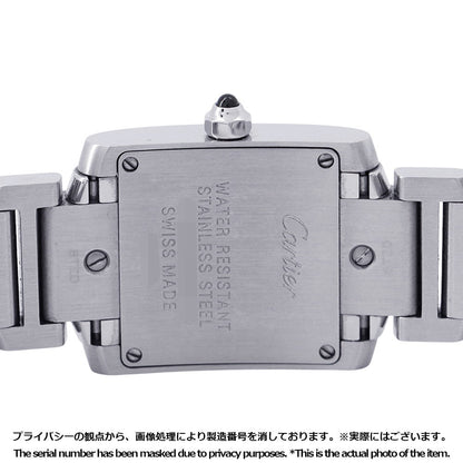 CARTIER Tank francaise SM H25mm×W20mm Stainless Steel Silver DialW51008Q3