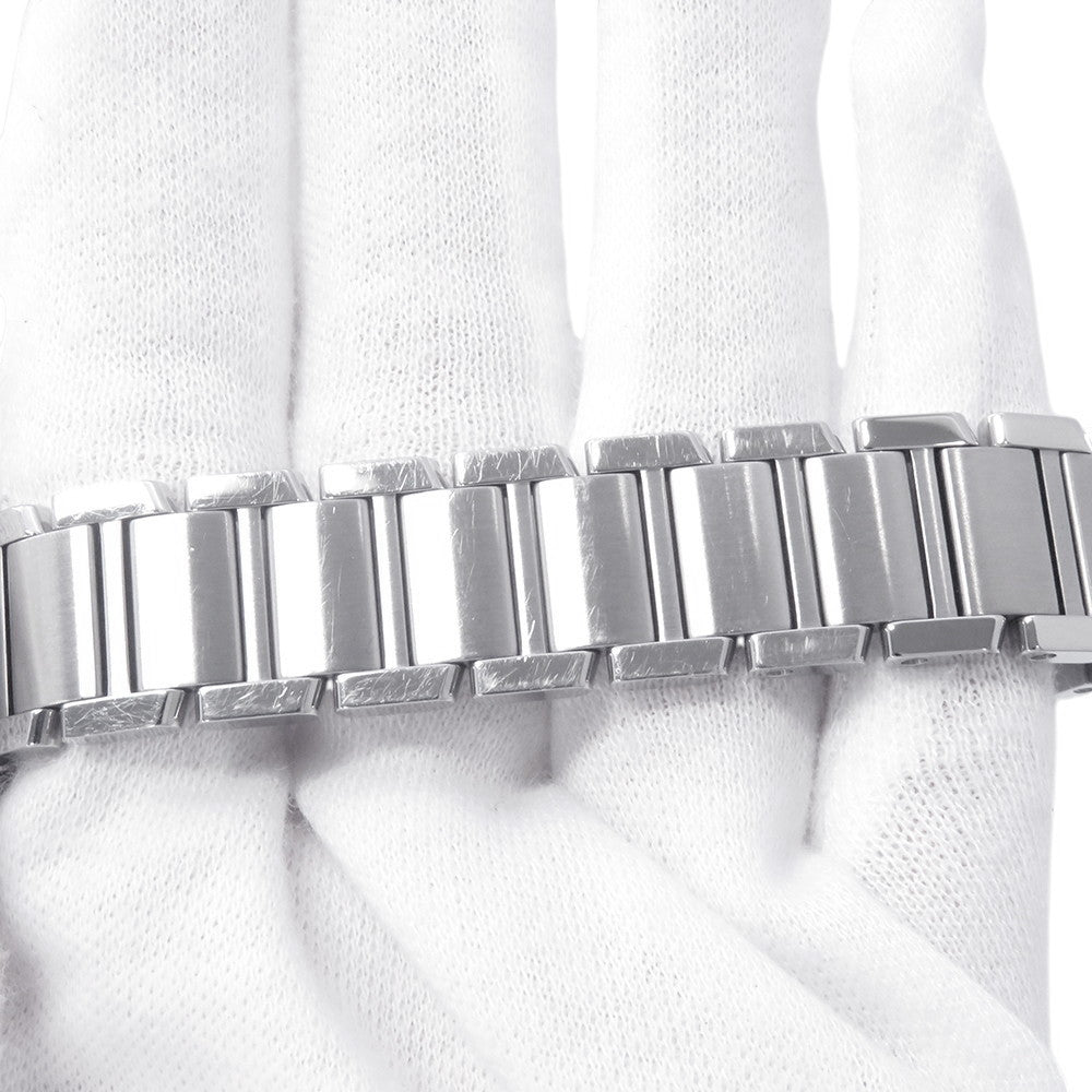 CARTIER Tank francaise SM H25mm×W20mm Stainless Steel Silver DialW51008Q3