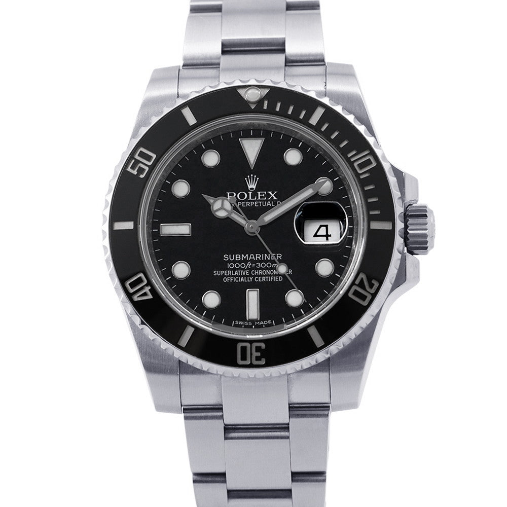 ROLEX Submariner Date W40mm Stainless Steel Black Dial116610LN