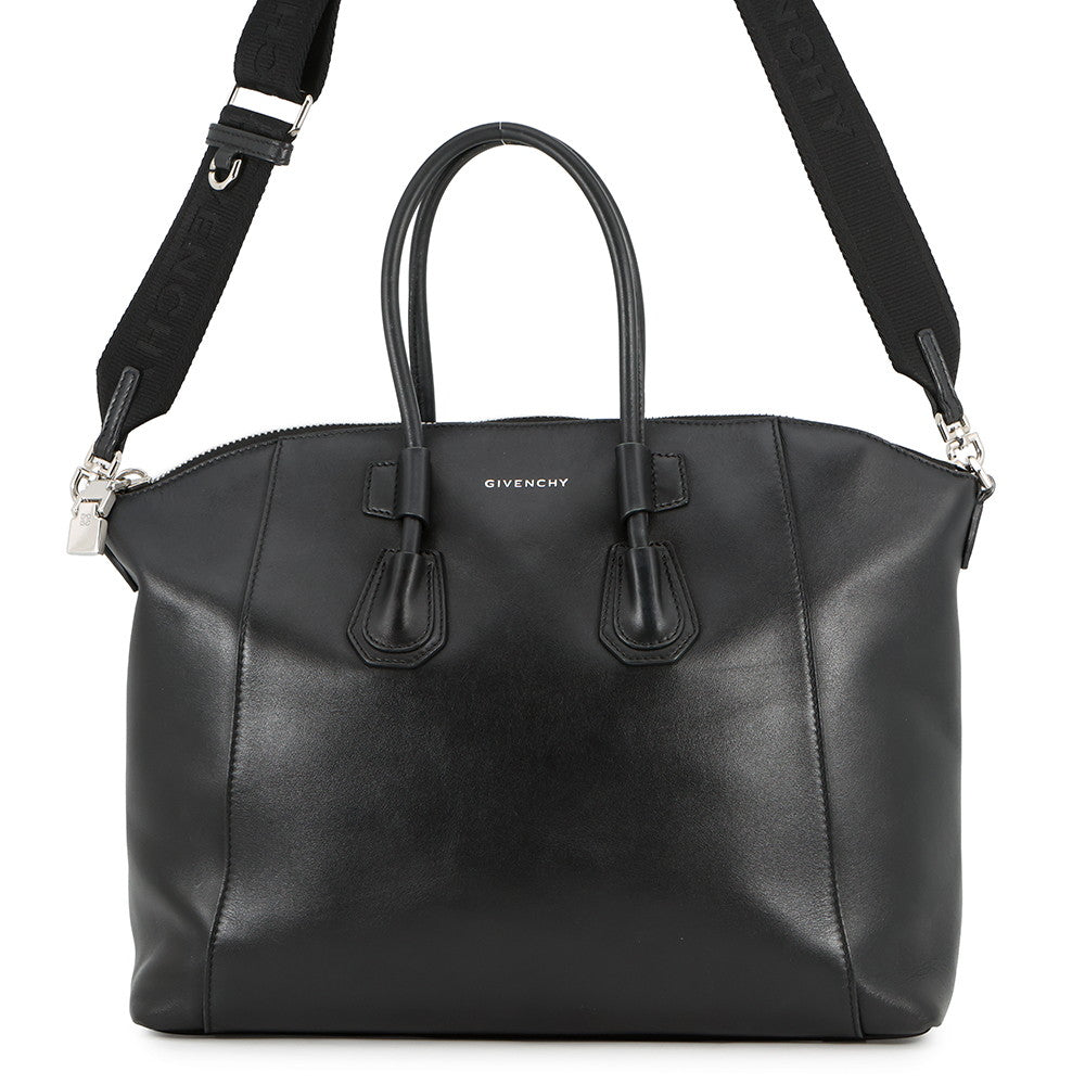 Givenchy Antigona Sports Bag 2-way Bag Black Leather