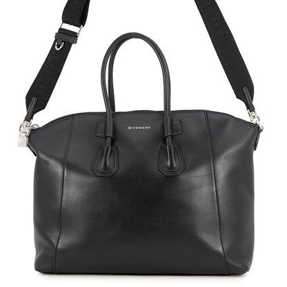 Givenchy Antigona Sports Bag 2-way Bag Black Leather