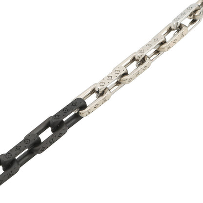 LOUIS VUITTON Necklace・Monogram Chain Black/SilverM00677 Metal