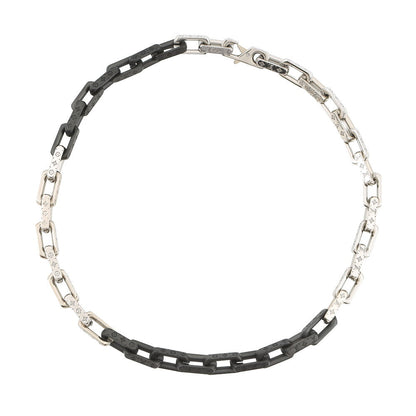 LOUIS VUITTON Necklace・Monogram Chain Black/SilverM00677 Metal
