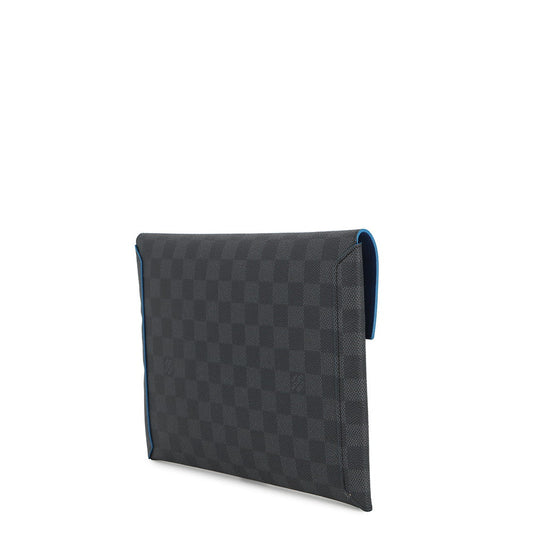 LOUIS VUITTON Alpha Triple Pouch NoirN40296 Damier Graphite