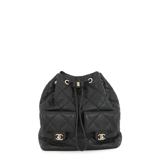CHANEL Matelasse Backpack BlackAS4342-B13883-94305 Calf Leather