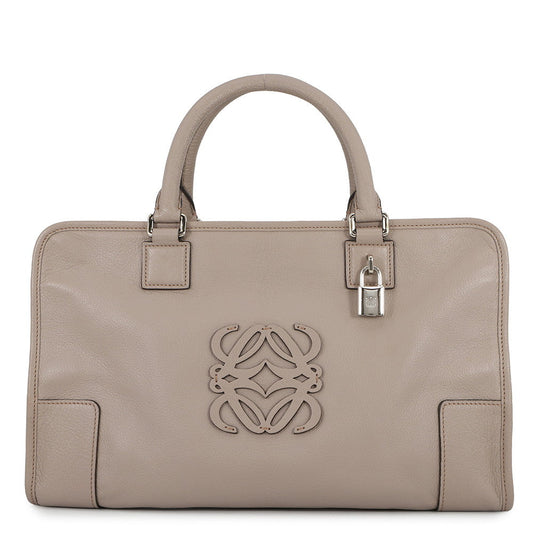 LOEWE Amazonas Greige352.95.A22 Goatskin Leather Size 36