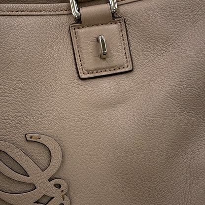 LOEWE Amazonas Greige352.95.A22 Goatskin Leather Size 36