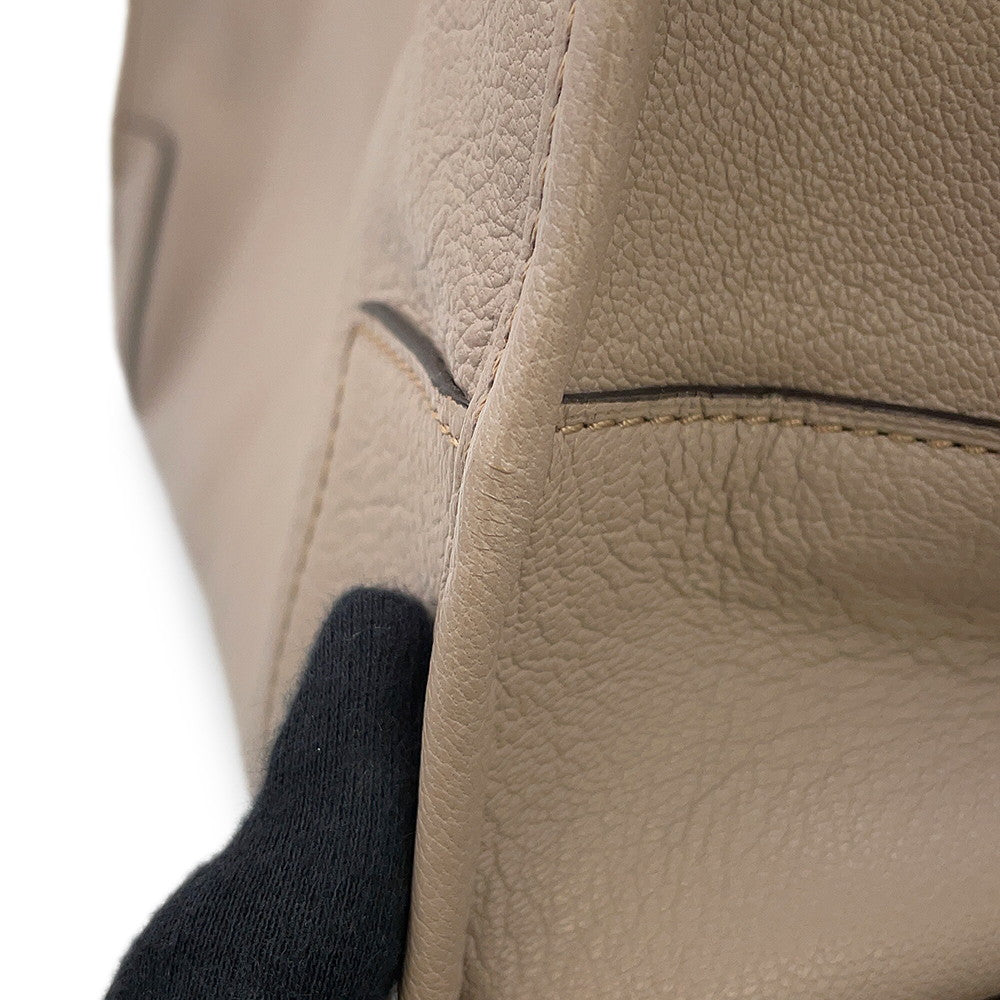 LOEWE Amazonas Greige352.95.A22 Goatskin Leather Size 36