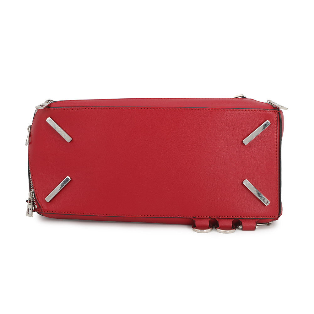LOEWE Puzzle bag Red326.30.K74 Leather Size Medium
