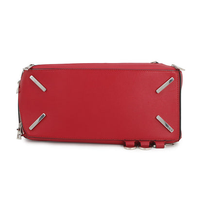 LOEWE Puzzle bag Red326.30.K74 Leather Size Medium